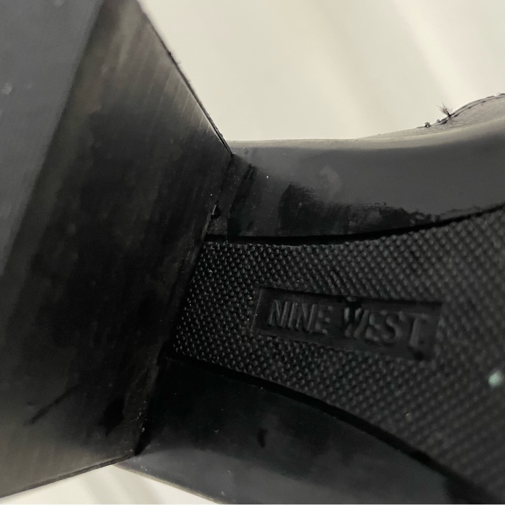 Vintage Black Heeled Boots - Picture 10 of 10
